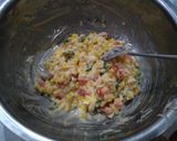 Foto langkah ke 1 dari resep Cheese Corn Fritters.