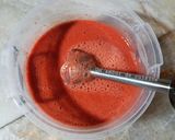 Une image de l'étape 3 de Jus de fraises 🍓.