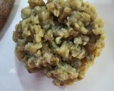 Foto del paso 3 de la receta: Berenjena rellena de atún y quinoa 🍆