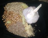 A picture of step 2 of Beef pulao.
