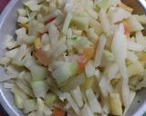 Foto langkah ke 2 dari resep Lodeh Pepaya Muda dan Kacang Ose.