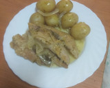 Foto del paso 5 de la receta: Estofado de atún con papas cocidas con piel