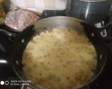 A picture of step 4 of Corn chaat.