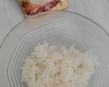 Foto langkah ke 1 dari resep Nasi Uduk Gulung Telur.