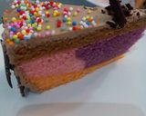 Foto langkah ke 13 dari resep Simple Birthday Cake.