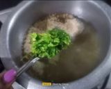A picture of step 2 of Surti Masala khichu (Gujarati Rice Flour Khichu).