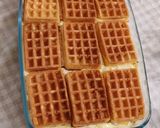 صورة لخطوة 2 من وصفة طبقات الوافل 🧇 مع الكاسترد والفراولة🍓