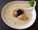 Foto del paso 11 de la receta Velouté de almejas con caviar vegetal