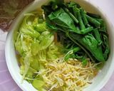 Foto langkah ke 1 dari resep Pecel Kembang Turi.