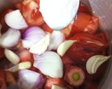 A picture of step 4 of Tomato soup.