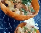 A picture of step 10 of Katori Chaat.