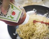 【俠飯料理】伪拿坡里義大利麵的食譜步驟3照片