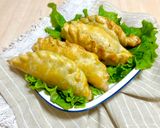 Foto langkah ke 7 dari resep Kibinai / Pastel Eropa / Lithuanian Meat Pie.