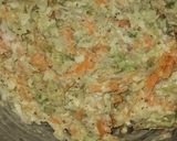A picture of step 3 of Coleslaw.