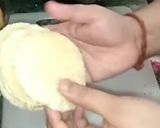 A picture of step 1 of Bread Burger.