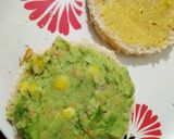A picture of step 7 of Veggie sandwich.