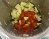 Foto del paso 1 de la receta: Repollo con calabacín en Thermomix