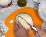 Foto del paso 6 de la receta Takoyaki 🇯🇵 de pulpo 🐙 fáciles en sartén sin molde con salsa Tonkatsu Bulldog