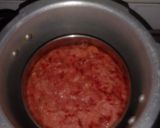 A picture of step 8 of Beetroot semolina double colour dhokla.