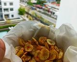 வாழைக்காய்  சிற்றுண்டி சிப்ஸ் (vaazhaikaai chips recipe in tamil) ரெசிபி ஸ்டேப் 3 புகைப்படம்