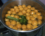 Foto langkah ke 3 dari resep Kolak biji salak / candil ubi rainbow.