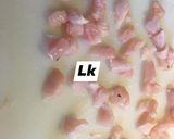 A picture of step 1 of Cheesy Chicken Fritters:.