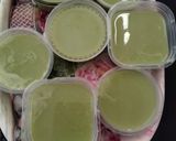 Foto langkah ke 4 dari resep Silky Puding Creamy Coconut Matcha.