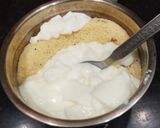 A picture of step 2 of Rava Idli with Tomato Chutney.