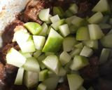 A picture of step 7 of Chayote with Beef #mymama'srecipe#authormarathon#.