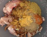 A picture of step 2 of Shehanshahi Biryani.