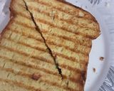 A picture of step 8 of Chicken Fajita cheese sandwich.