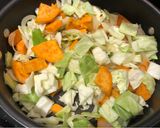A picture of step 4 of Dak Galbi (Korean Spicy Chicken).