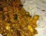 A picture of step 6 of Easy No-Fuss Keema Curry with Store-Bought Roux.