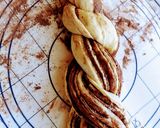 Csavart fonott kakaós kalács 🍫 recept fázis 6 fotója