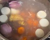 A picture of step 1 of Vietnamese Fish Cake & Pork Noodle Soup |Bánh Canh Giò Chả Cá.