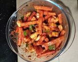 A picture of step 2 of Carrot and mango aachar.