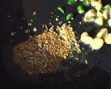A picture of step 1 of Bathua Paratha.