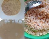 A picture of step 1 of Urad Dal Vada.