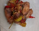 Foto langkah ke 5 dari resep Ayam Saus Pedas.