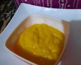 A picture of step 2 of Mango Cheese cake.
