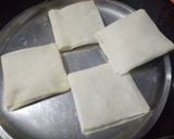A picture of step 9 of Peas & cheese packet.