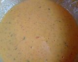 A picture of step 5 of Brinjal pakora.