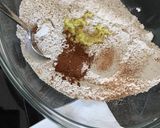 A picture of step 1 of Cinnamon muffins with oats and fresh ginger.