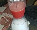 A picture of step 2 of Watermelon smoothie.