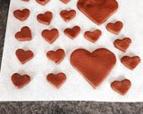 Une image de l'étape 6 de Gâteau croquant coeur chocolat saint Valentin #cuisineravecamour.