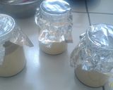 Foto langkah ke 6 dari resep Silky Custard Puding (Purin) pandan.