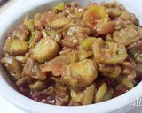 A picture of step 7 of Turai ki sabzi.