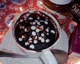 A picture of step 7 of 2 mint choco mug cake.