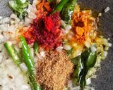 A picture of step 3 of Spicy Sprouted Moth Matki.