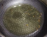 A picture of step 2 of Cluster beans dry sabji.